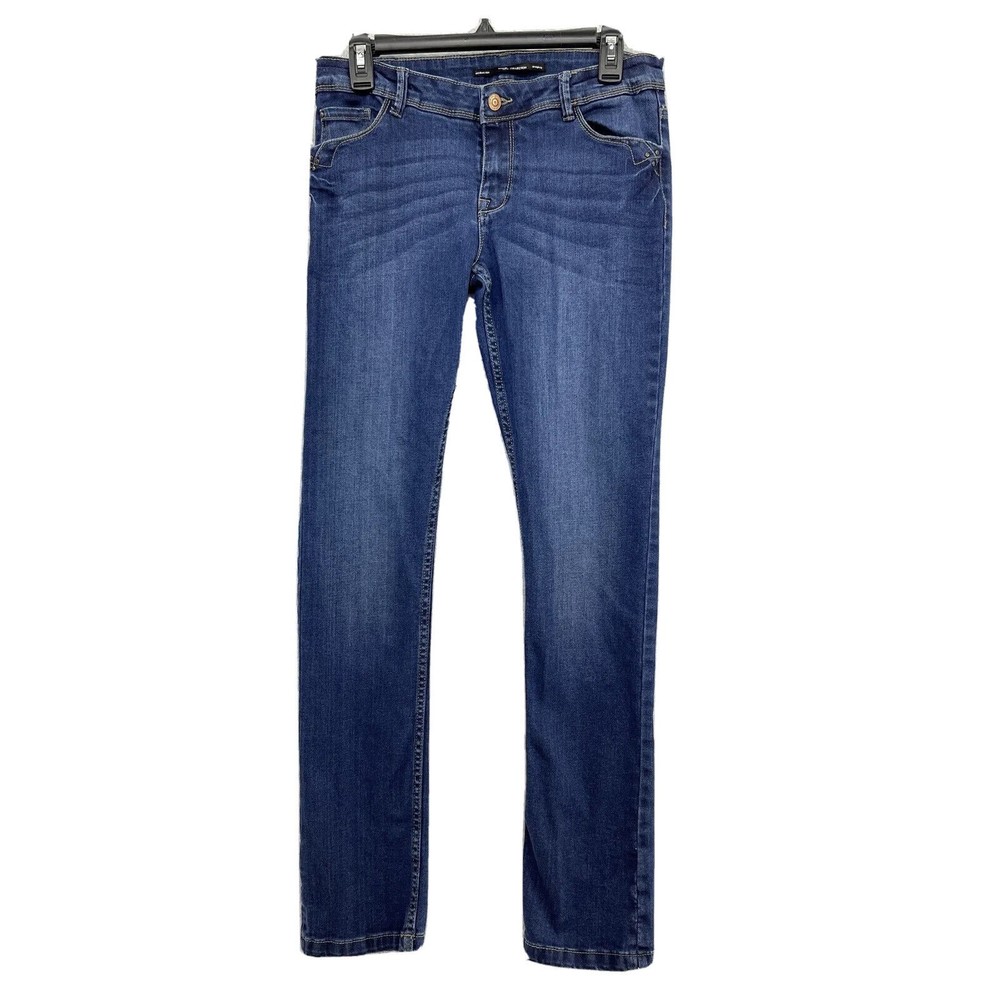 Formula Joven Collection Jeans Medium Wash Straight Fit Size 40